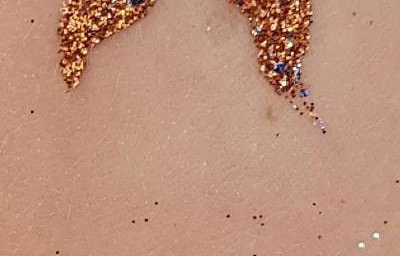 Sun Glitter tattoo