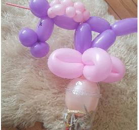 Candy cup balloons