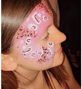 Glitter artists and face painting 