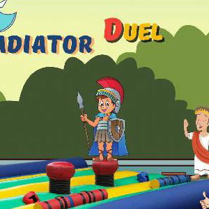 Inflatable Gladiator Duel adult