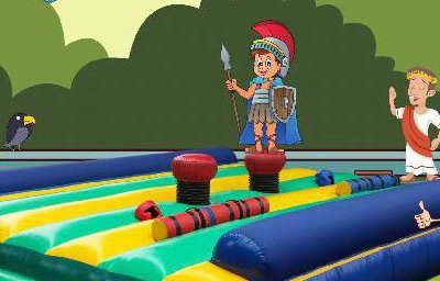 Inflatable Gladiator Duel adult
