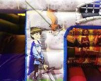Knights & Princesses Bouncy Castle with Slide