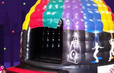 Disco Dome Bouncy Castle for kids