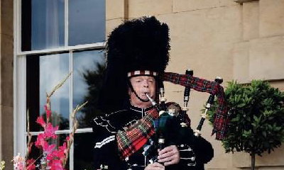 Pipe Major David McRobb