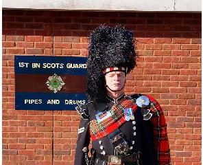 Pipe Major David McRobb