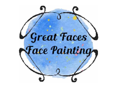 Great Faces Face Painting logo