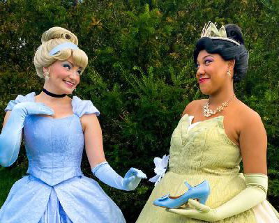 The Glass Slipper Princess and Evening Star Princess