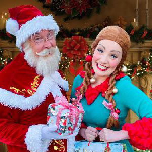 Santa Claus and Cinnamon the Elf