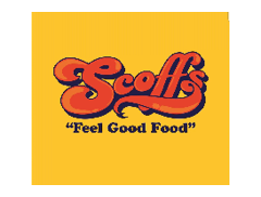 Scoffs feel good food logo