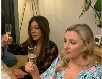 birthday sparkling wine tasting