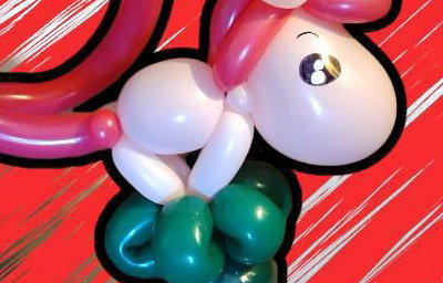 Unicorn on candy cup 