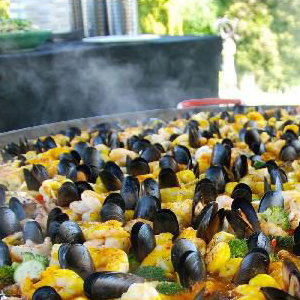 EpiCatering Seafood Paella close up