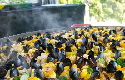 EpiCatering Seafood Paella close up