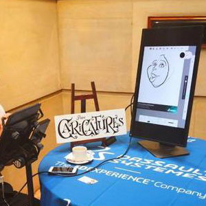 Digital caricature setup Alan Simpson1