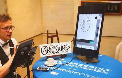Digital caricature setup Alan Simpson1