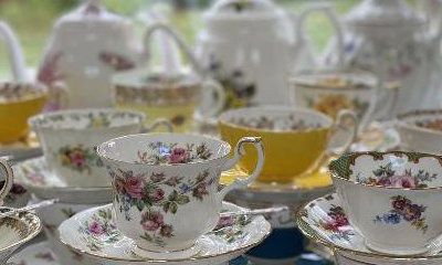 Flying Saucer Vintage Crockery Hire