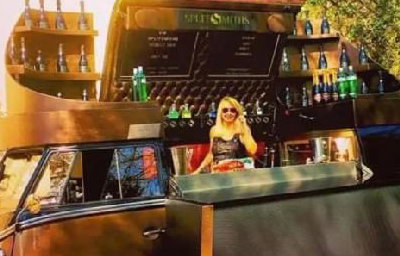 VW bar at event
