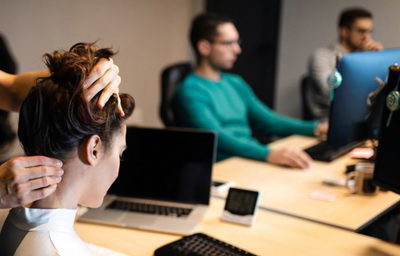Onsite Chair Massage in Offices 