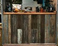 Vintage Horse Box Bar inside 