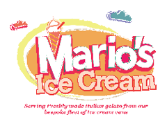 Marios Ice Cream logo