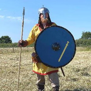 early saxon warrior