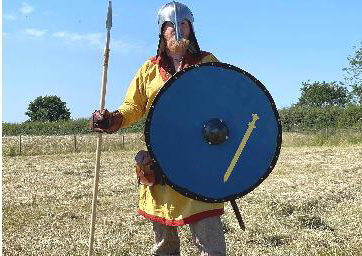 early saxon warrior