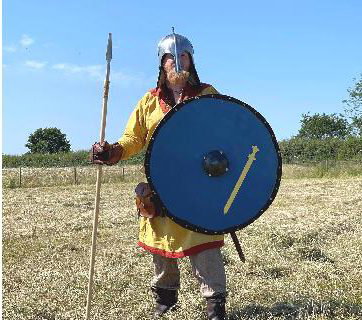 early saxon warrior