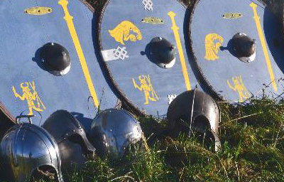 helmets and shields