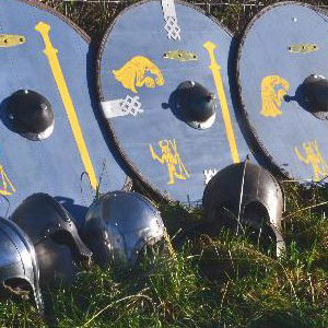 helmets and shields