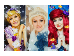 Wish Upon A Star Princesses and Entertainment 🌟 logo