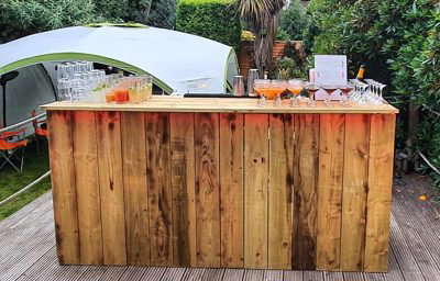 Rustic Wooden Bars
