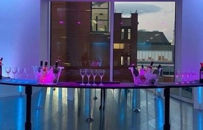 Mirrored Mobile Bars 