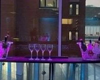 Mirrored Mobile Bars