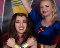 female superhero entertainer kent supergirl spidergirl sevenoaks