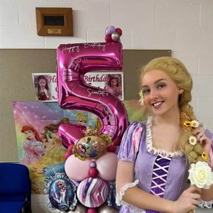 rapunzel princess party kent princess to hire tangled entertainer