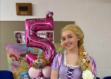 rapunzel princess party kent princess to hire tangled entertainer