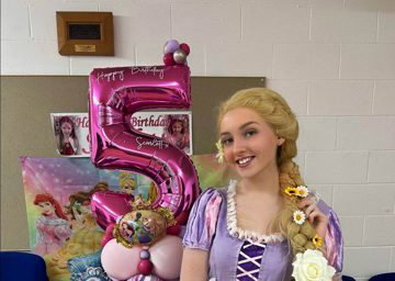 rapunzel princess party kent princess to hire tangled entertainer