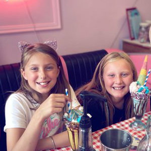 Children's milkshake and ice cream making workshop parties