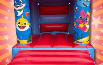 baby shark bouncy castle