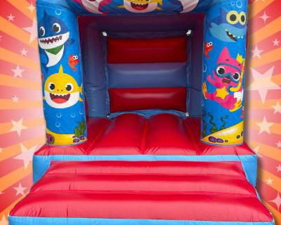 baby shark bouncy castle