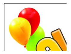 Balloons on roman bank logo