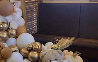 Baby Shower 1/2 Hoop