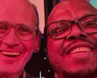 With BGT star Steve Royle