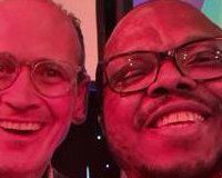 With BGT star Steve Royle