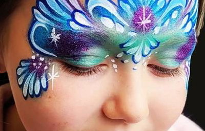 Glasgow face painter Cherry Face Painting