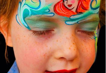 Cherry Face Painting Glasgow
