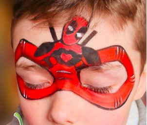 Cherry face painter Glasgow