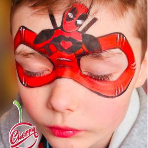 Cherry face painter Glasgow