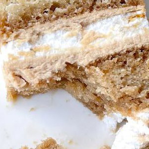 Hazelenut Mousseline Cream cake 