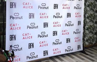 Customised Backdrop